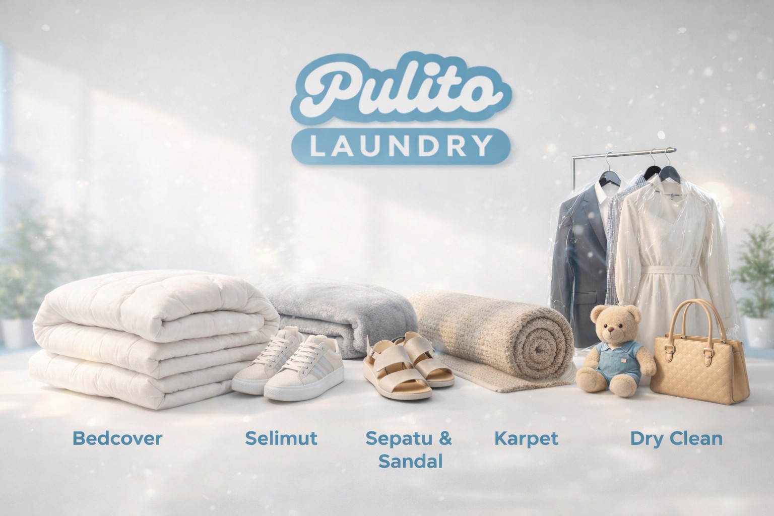 Layanan Lengkap Pulito Laundry